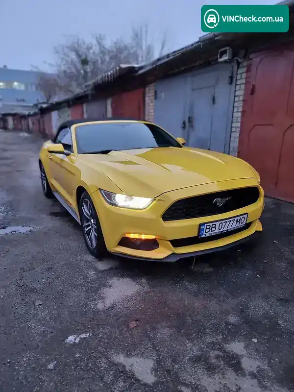 Ford Mustang 2016, фото з оголошення 2 з 9, VIN 1FATP8UH9G5292502
