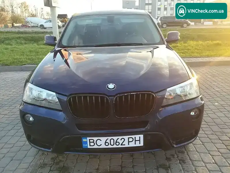 BMW X3 2013, фото з оголошення 1 з 14, VIN WBAWY310200F09283