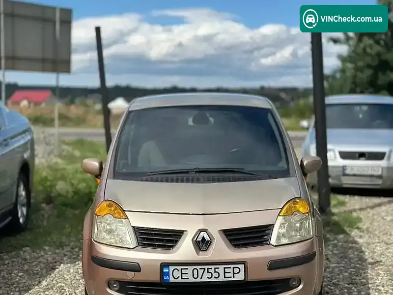 Renault Modus 2005, фото з оголошення 2 з 20, VIN VF1JP0B0A33704648