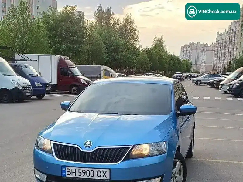 Skoda Rapid 2014, фото з оголошення 2 з 8, VIN TMBAD2NH7EB103012