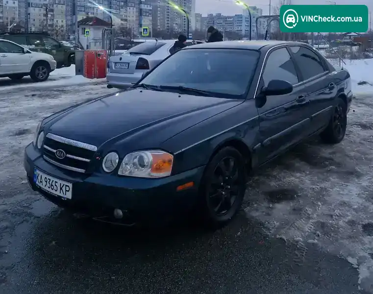 Kia Optima 2003, фото з оголошення 2 з 12, VIN KNAGD128X45268457