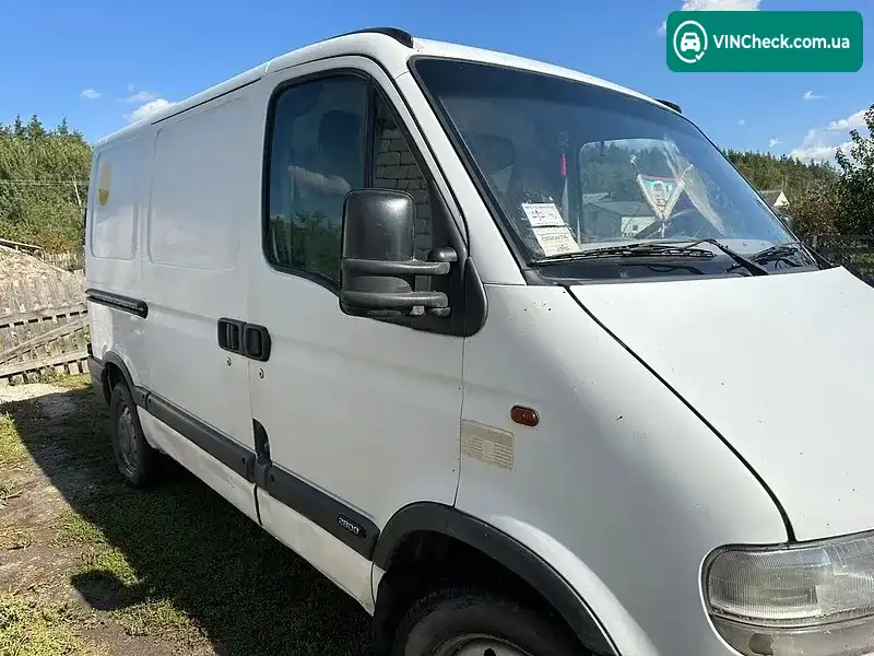 Opel Movano 2003, фото з оголошення 1 з 5, VIN VN1F9AND528109499
