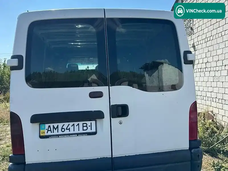 Opel Movano 2003, фото з оголошення 2 з 5, VIN VN1F9AND528109499