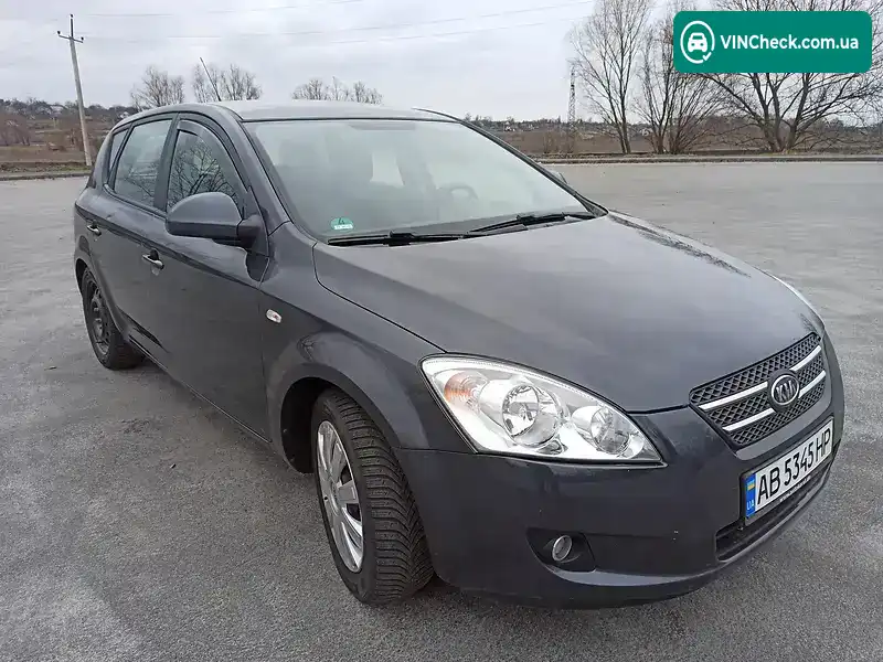 Kia Ceed 2008, фото з оголошення 2 з 12, VIN U5YFF24128L103587