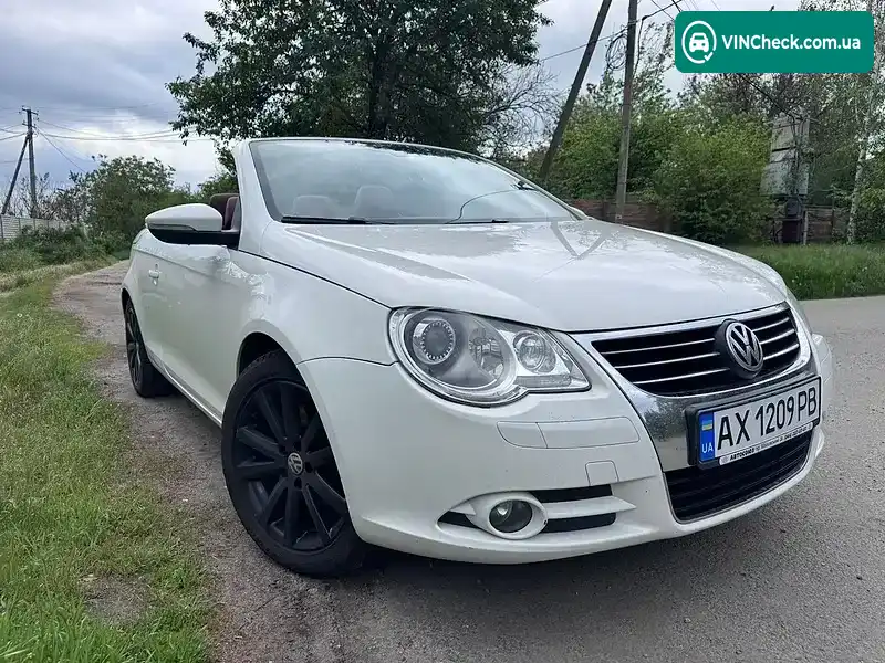 Volkswagen Eos 2008, фото з оголошення 1 з 11, VIN WVWZZZ1FZ9V014705