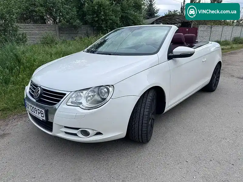 Volkswagen Eos 2008, фото з оголошення 2 з 11, VIN WVWZZZ1FZ9V014705