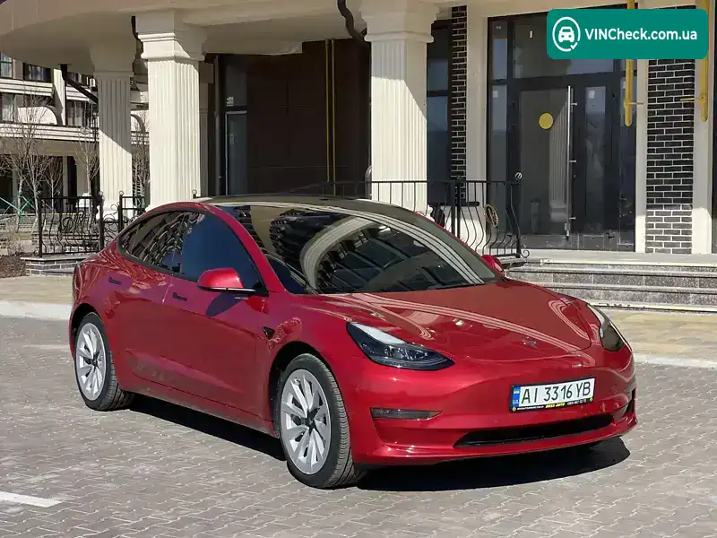Tesla Model 3 2022, фото з оголошення 1 з 18, VIN 5YJ3E1EB1NF328695