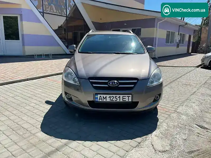 Kia Ceed 2007, фото з оголошення 2 з 12, VIN U5YFF52428L003771