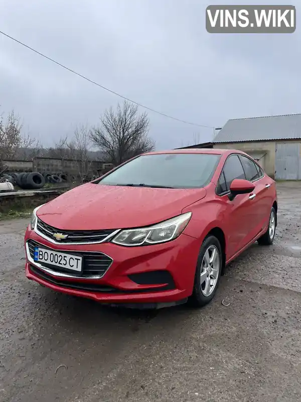 Chevrolet Cruze 2016, фото з оголошення 1 з 12, VIN 1G1BC5SMXH7162369