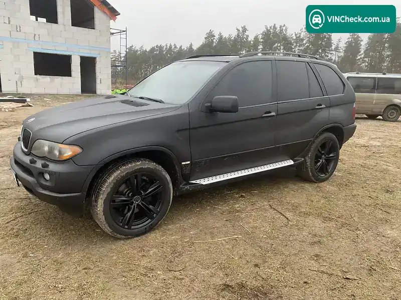 BMW X5 2006, фото з оголошення 2 з 9, VIN 5UXFA13536LY32538