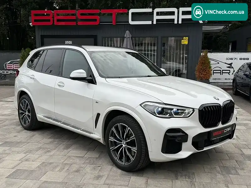 BMW X5 2021, фото з оголошення 1 з 20, VIN WBACV610X09K47437
