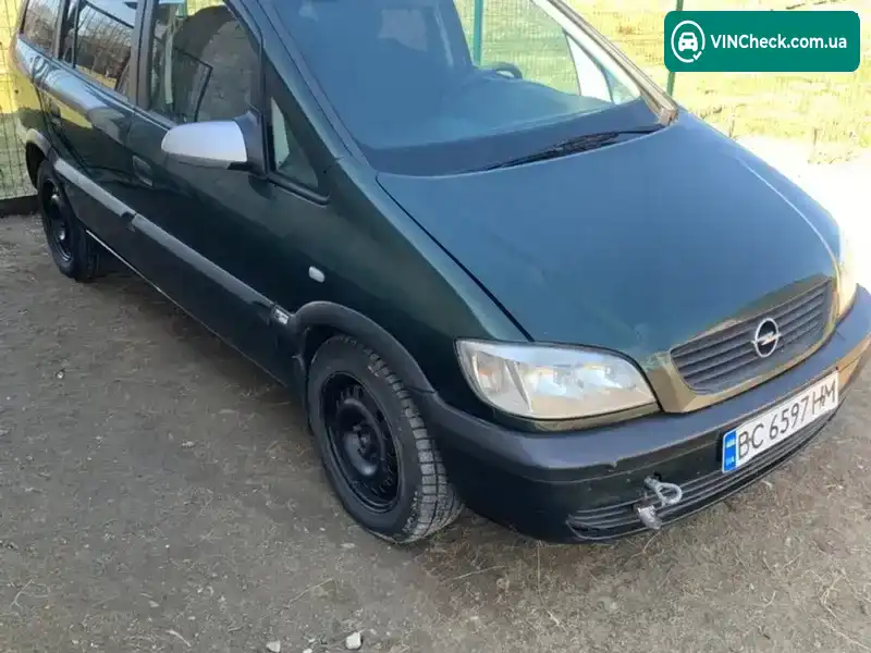 Opel Zafira 2000, фото з оголошення 1 з 9, VIN W0L0TGF75Y2205450