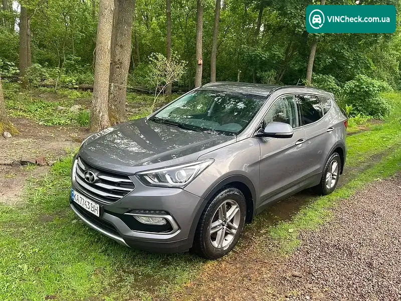Hyundai Santa FE 2016, фото з оголошення 1 з 15, VIN KMHST81XDGU591874