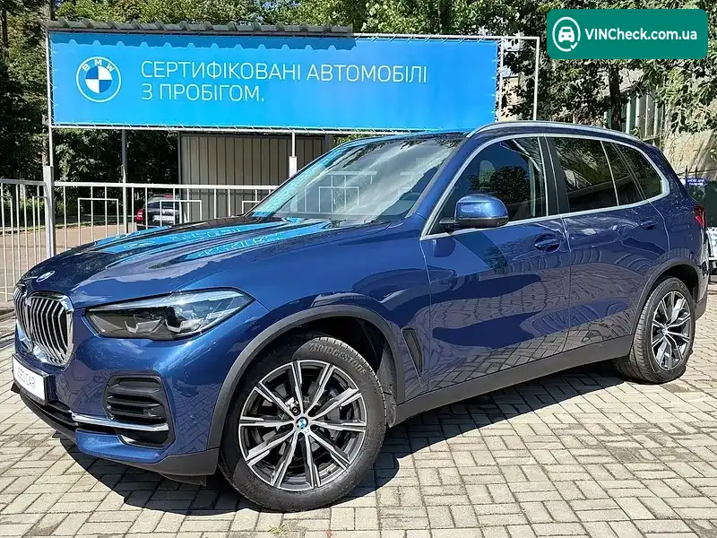 BMW X5 2022, фото з оголошення 1 з 20, VIN WBACV610609L25115