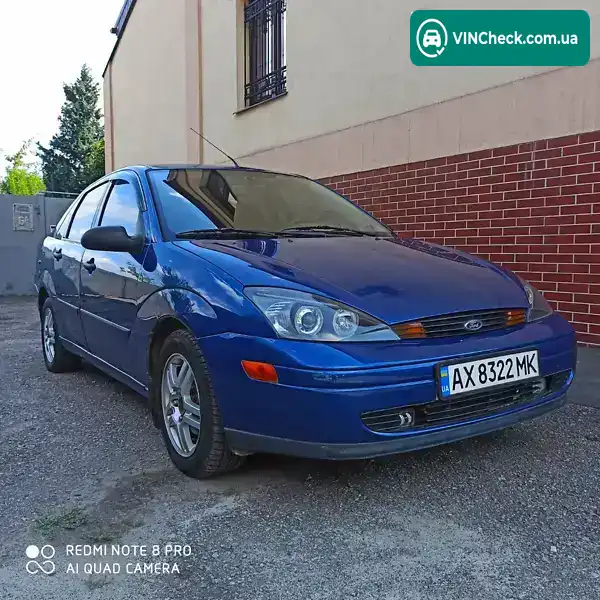 Ford Focus 2002, фото з оголошення 1 з 9, VIN 1FAFP34P82W239784