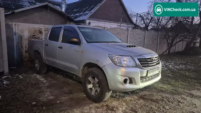 Toyota Hilux 2012, фото з оголошення 2 з 2, VIN MR0FR22G800610588