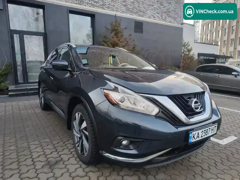 Nissan Murano 2016, фото з оголошення 1 з 19, VIN 5N1AZ2MG9HN113002
