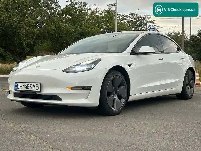 Tesla Model 3 2022, фото з оголошення 1 з 16, VIN 5YJ3E1EB1NF277845