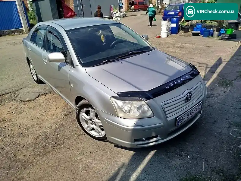 Toyota Avensis 2004, фото з оголошення 2 з 8, VIN SB1DZ56LX0E015795