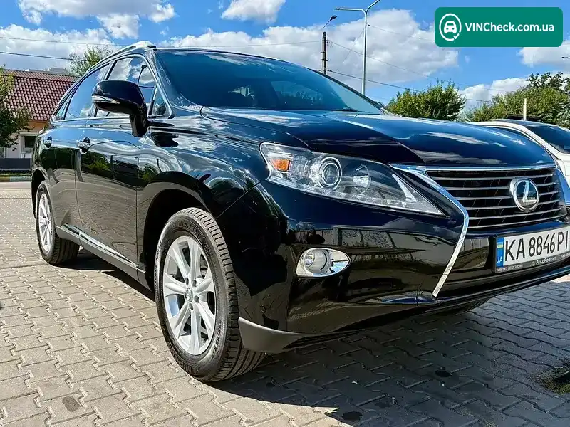 Lexus RX 2012, фото з оголошення 1 з 18, VIN 2T2BK1BAXDC155306