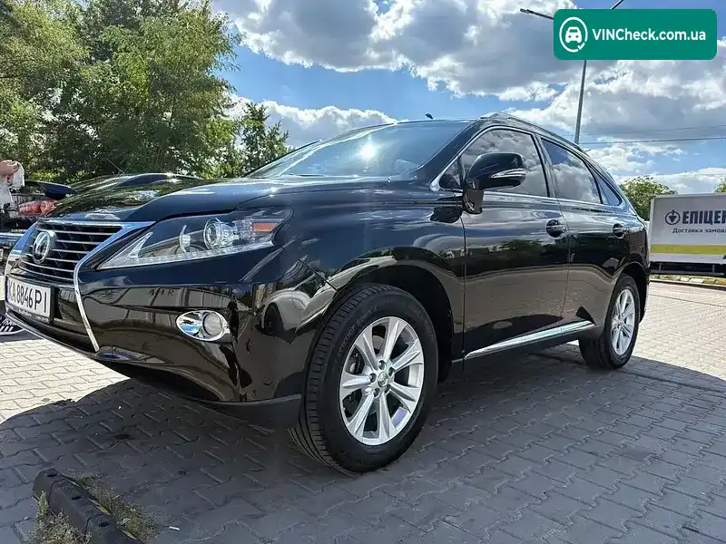 Lexus RX 2012, фото з оголошення 2 з 18, VIN 2T2BK1BAXDC155306