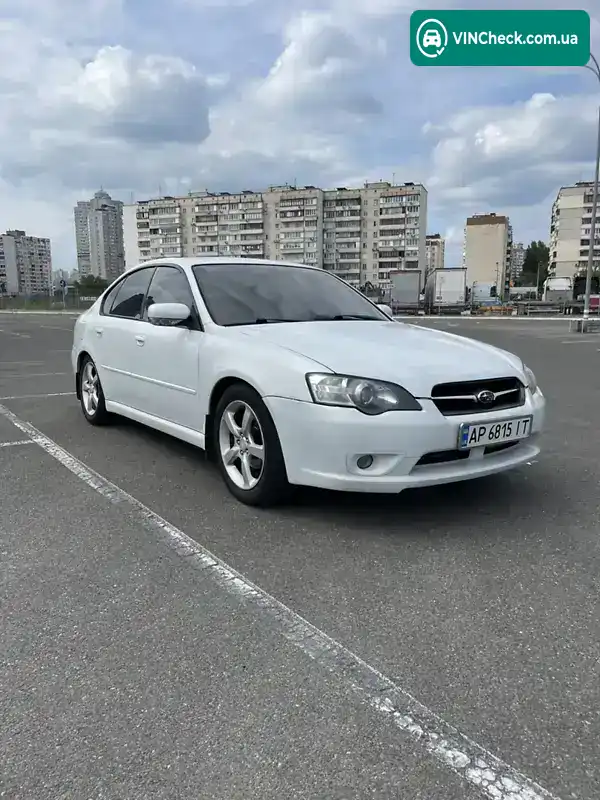 Subaru Legacy 2006, фото з оголошення 1 з 18, VIN JF1BL5LS56G021261