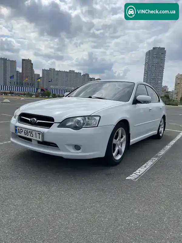 Subaru Legacy 2006, фото з оголошення 2 з 18, VIN JF1BL5LS56G021261