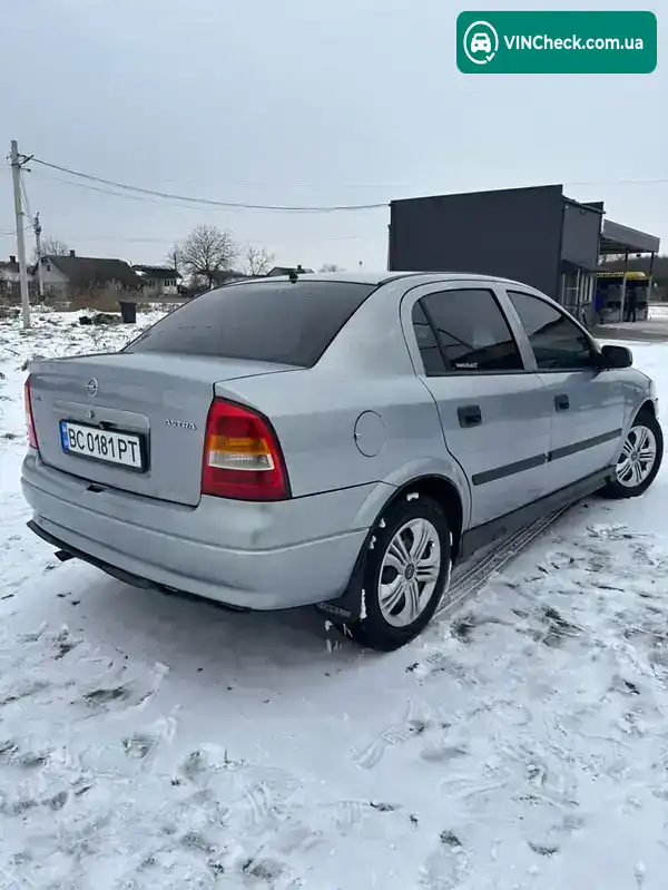 Opel Astra 2001, фото з оголошення 1 з 15, VIN W0L0TGF6915277792