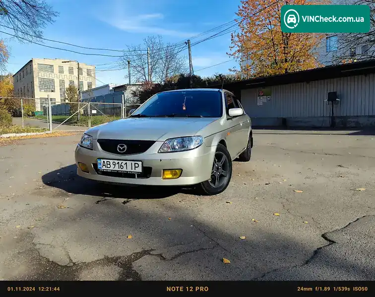 Mazda 323 2003, фото з оголошення 1 з 9, VIN JMZBJ12M231519257