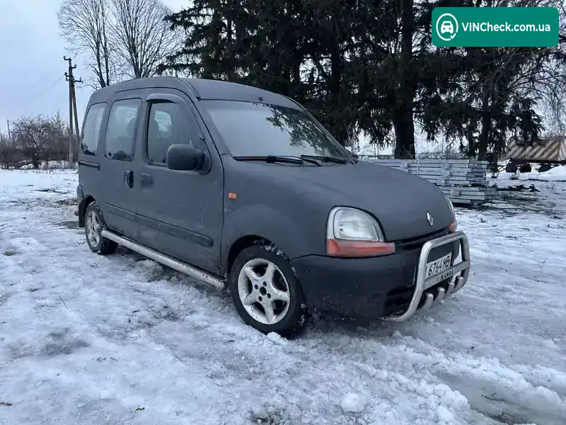 Renault Kangoo 2001, фото з оголошення 1 з 12, VIN VF1FC0VBF23974465