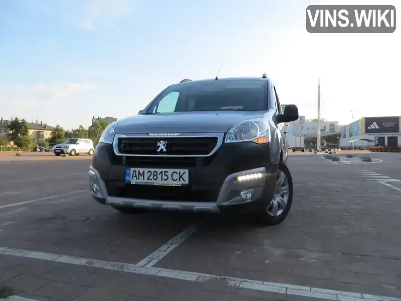 Peugeot Partner 2017, фото з оголошення 1 з 21, VIN VF37J9HP0HJ773944