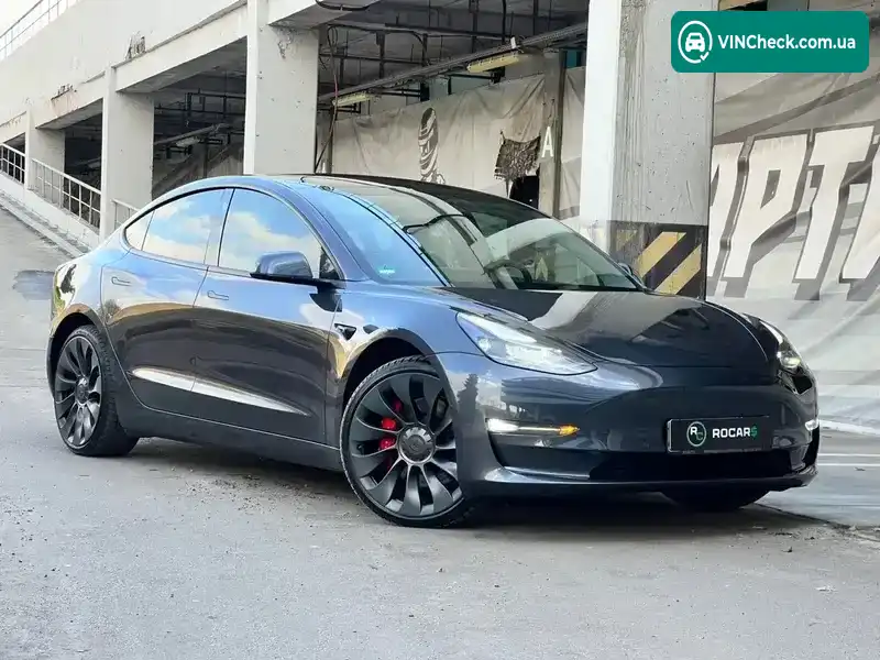 Tesla Model 3 2021, фото з оголошення 2 з 21, VIN 5YJ3E1ECXMF001512