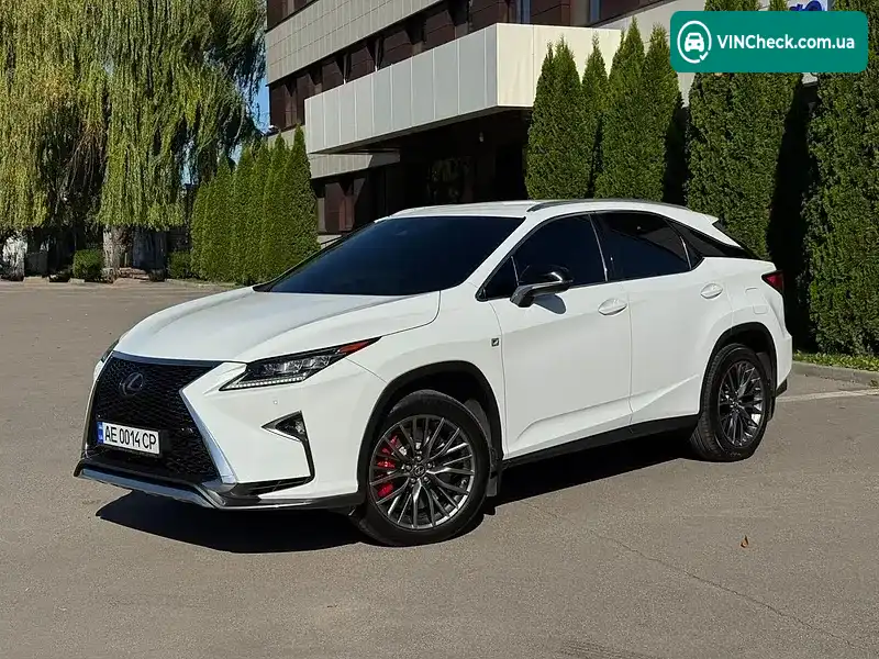 Lexus RX 2016, фото з оголошення 1 з 20, VIN JTJBAMCA002010305