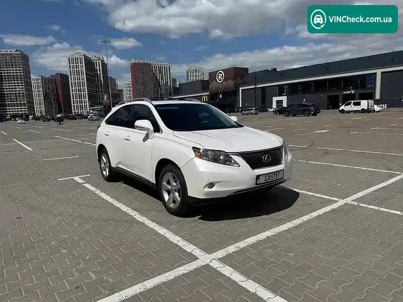 Lexus RX 2011, фото з оголошення 1 з 21, VIN 2T2BK1BA8BC100415