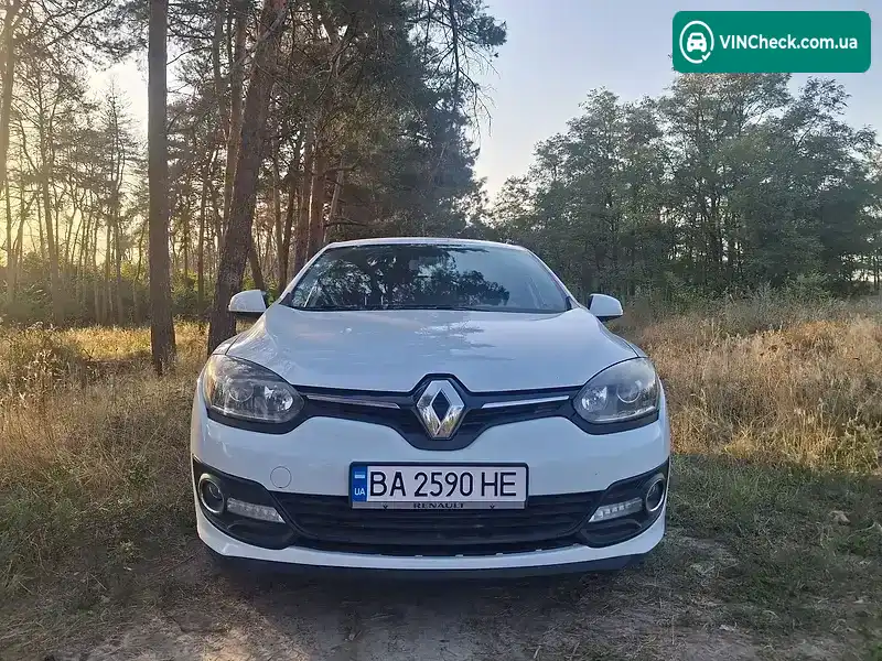 Renault Megane 2015, фото з оголошення 1 з 12, VIN VF1BZS00E52608439