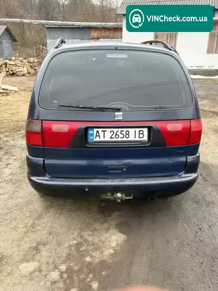SEAT Alhambra 1996, фото з оголошення 2 з 9, VIN VSSZZZ7MZVV500339