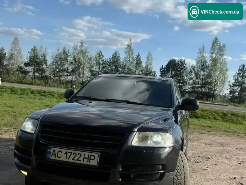 Volkswagen Touareg 2005, фото з оголошення 1 з 9, VIN WVGZZZ7LZ5D063714