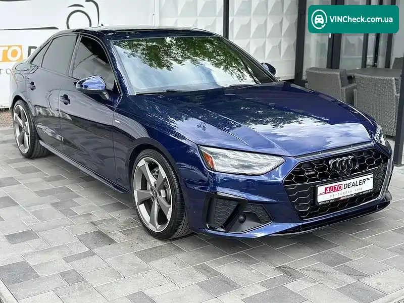 Audi A4 2021, фото з оголошення 2 з 20, VIN WAUEAAF48MA067008