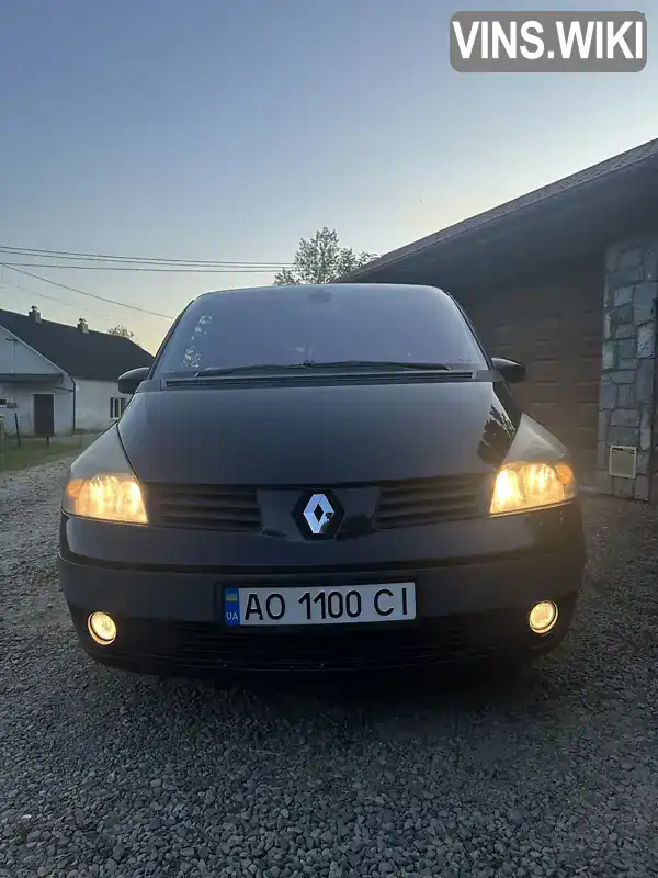 Renault Espace 2003, фото з оголошення 1 з 21, VIN VF1JK0BC628246297