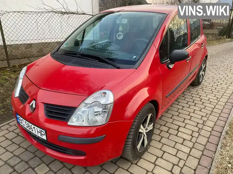 Renault Modus 2007, фото з оголошення 1 з 13, VIN VF1JP0W0538103145