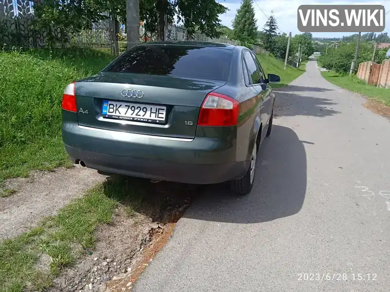 Audi A4 2001, фото з оголошення 2 з 6, VIN WAUZZZ8E02A033690