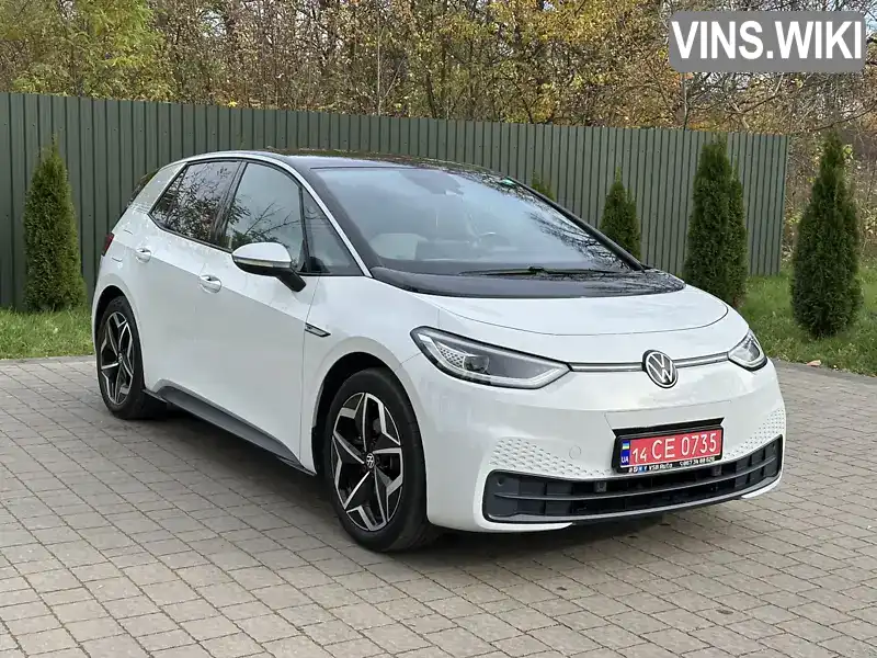 Volkswagen ID.3 2020, фото з оголошення 2 з 21, VIN WVWZZZE1ZLP005834