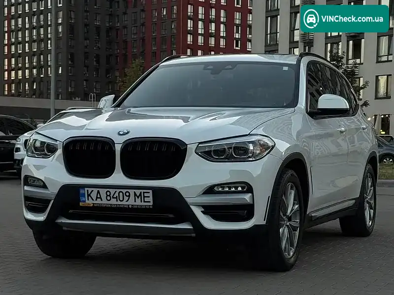 BMW X3 2018, фото з оголошення 1 з 20, VIN 5UXTR9C58KLE15794