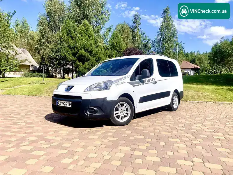 Peugeot Partner 2009, фото з оголошення 1 з 16, VIN VF37E9HSC9J047460