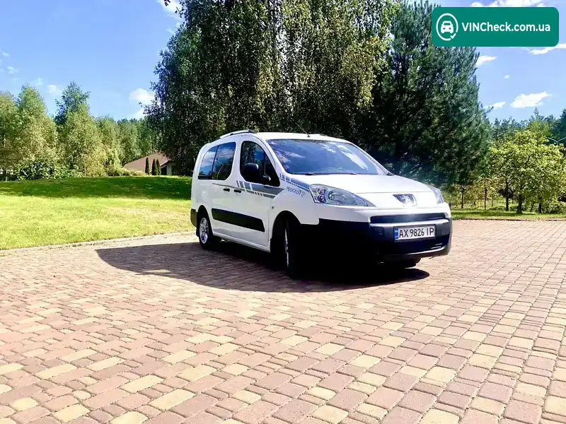 Peugeot Partner 2009, фото з оголошення 2 з 16, VIN VF37E9HSC9J047460