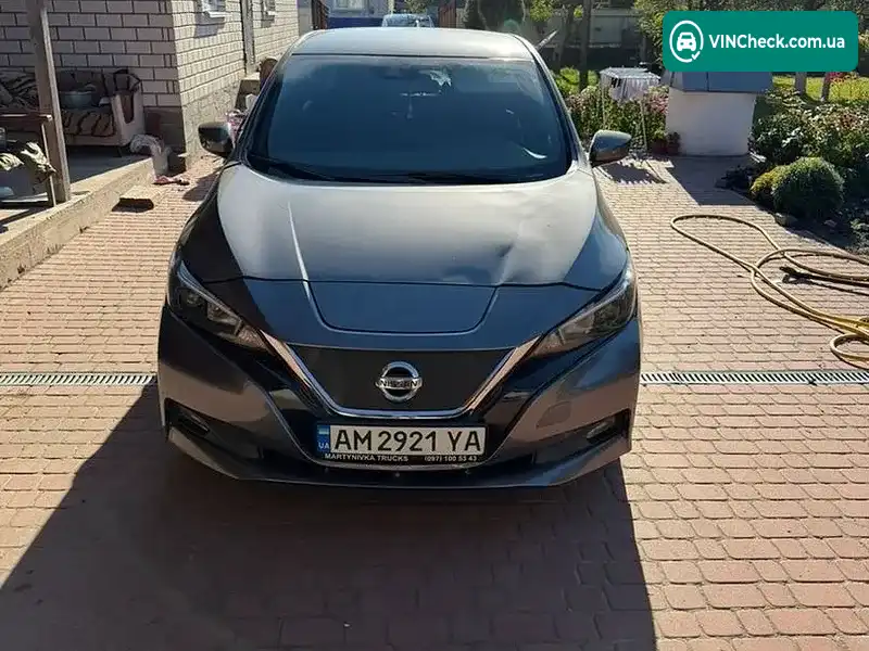Nissan Leaf 2021, фото з оголошення 1 з 6, VIN 1N4AZ1CVXMC553479