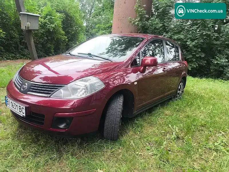 Nissan TIIDA 2008, фото з оголошення 1 з 14, VIN 3N1FCAC11UL457514