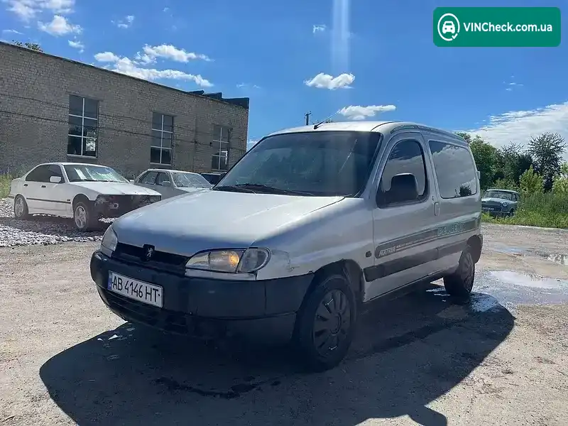 Peugeot Partner 2000, фото з оголошення 1 з 7, VIN VF35CWJYF60319210