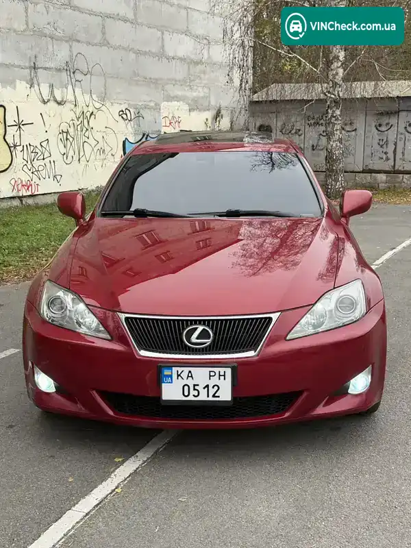 Lexus IS 2008, фото з оголошення 2 з 21, VIN JTHBG262982016723
