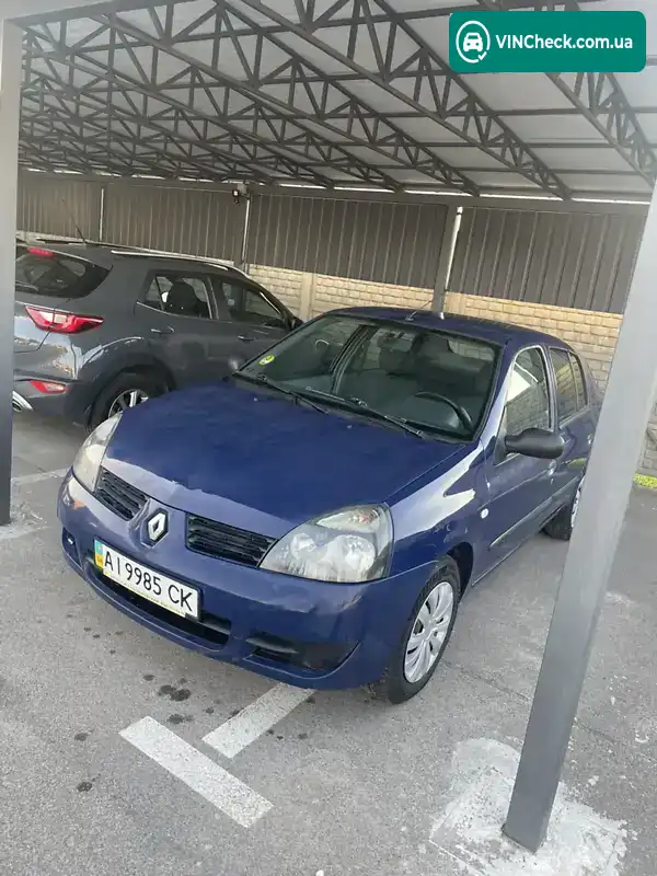 Renault Clio Symbol 2006, фото з оголошення 1 з 8, VIN VF1LB17C536908386